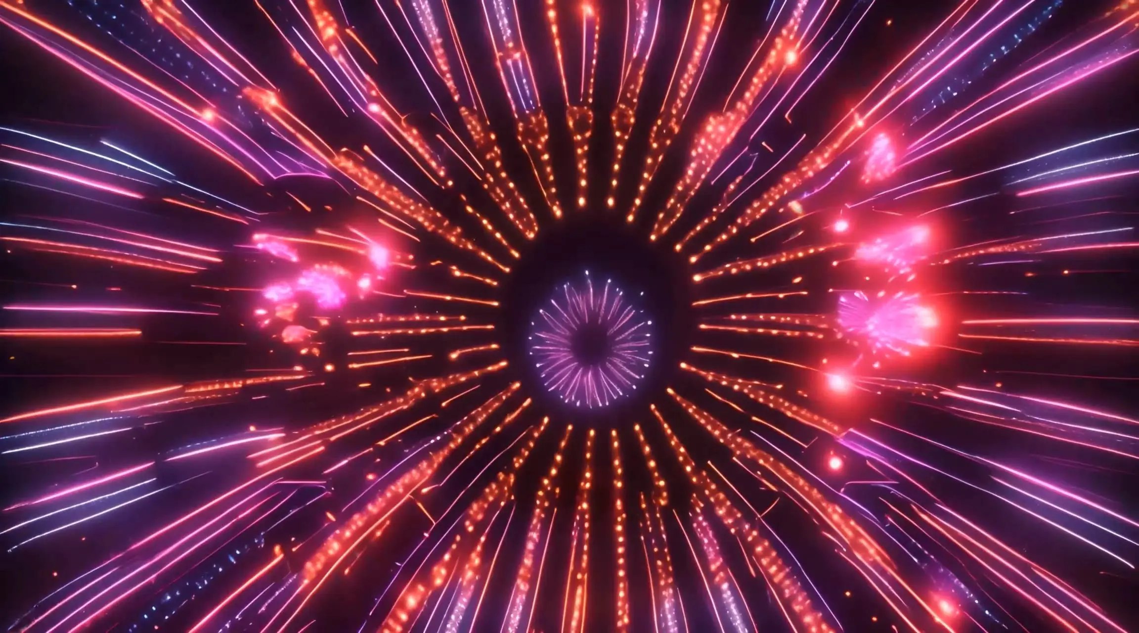 Dazzling Fireworks Celebration Video Loop